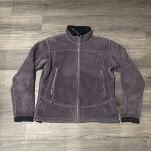 Patagonia Vintage 90s Retro X Fleece Women's Size Medium Purple Full-Zip